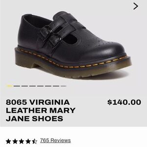 Black Leather Mary Jane Kids Shoes